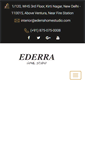 Mobile Screenshot of ederrahomestudio.com